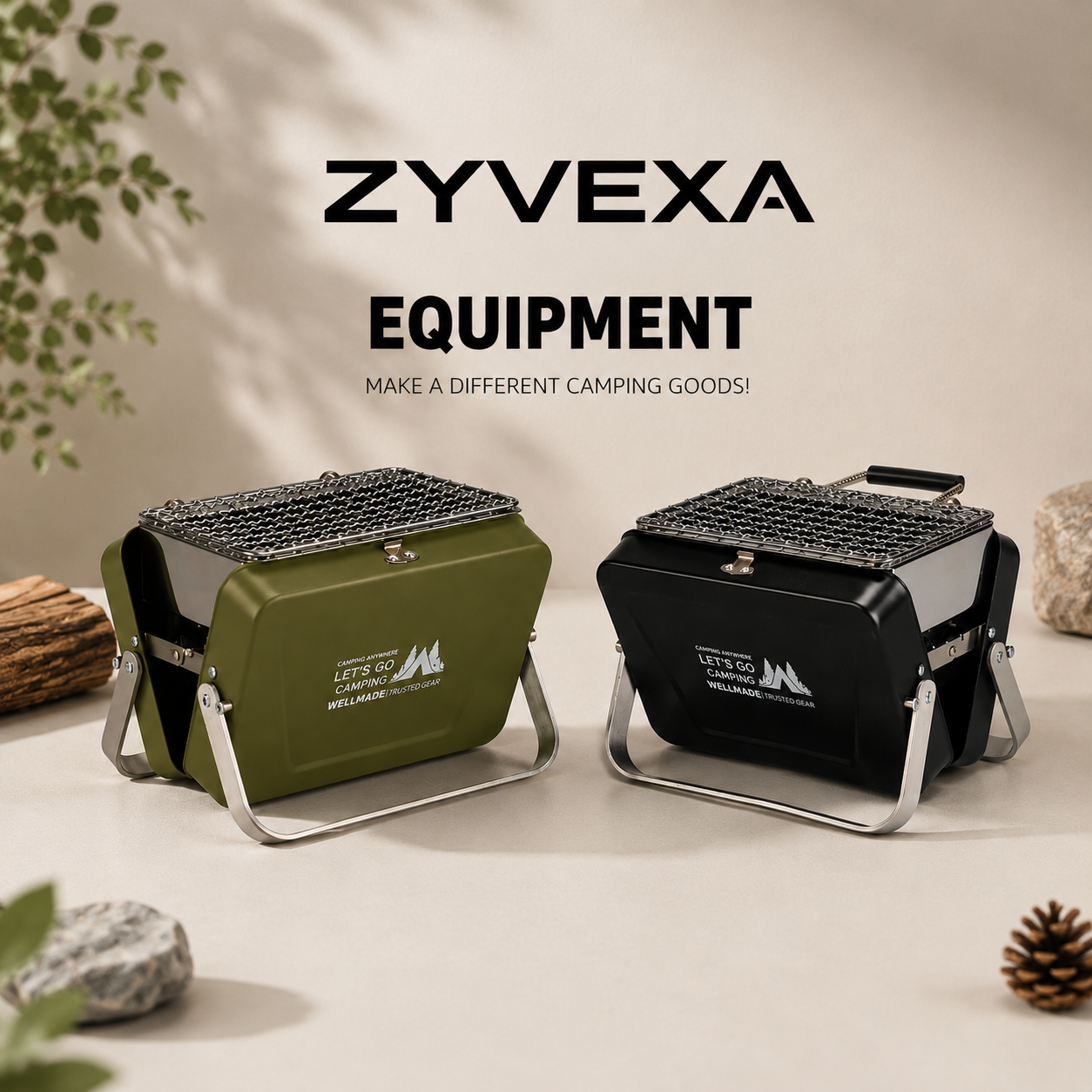 ZYVEXA Mini Grill Pro