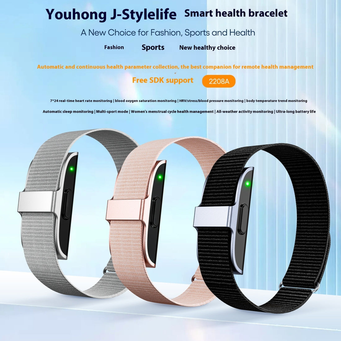 ZYVEX Bracelet Heart Rate