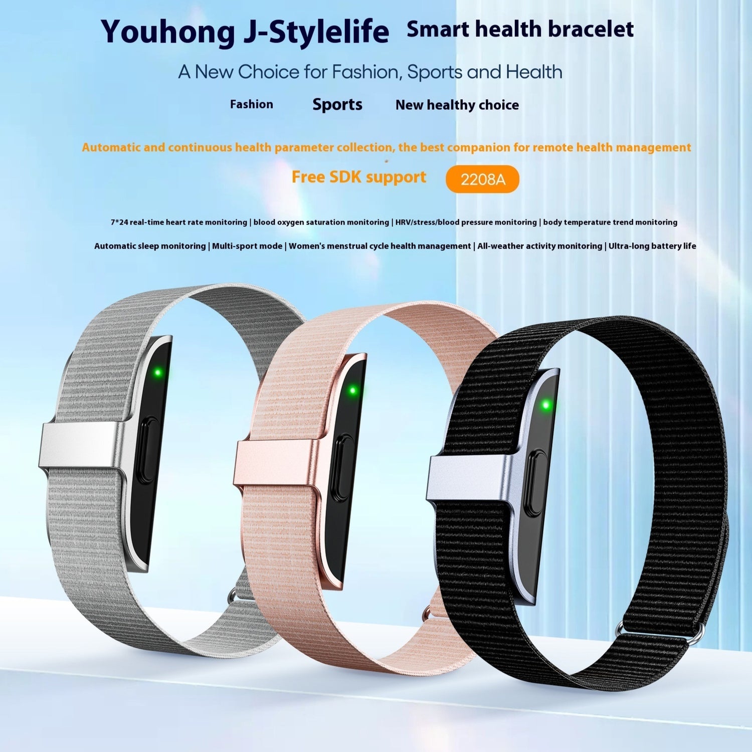 ZYVEX Bracelet Heart Rate