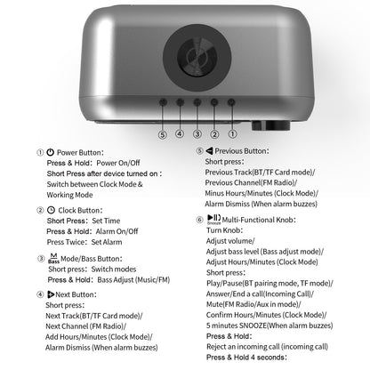 Modern desk speaker