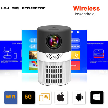 ZYVEXA Compact Wireless Projector