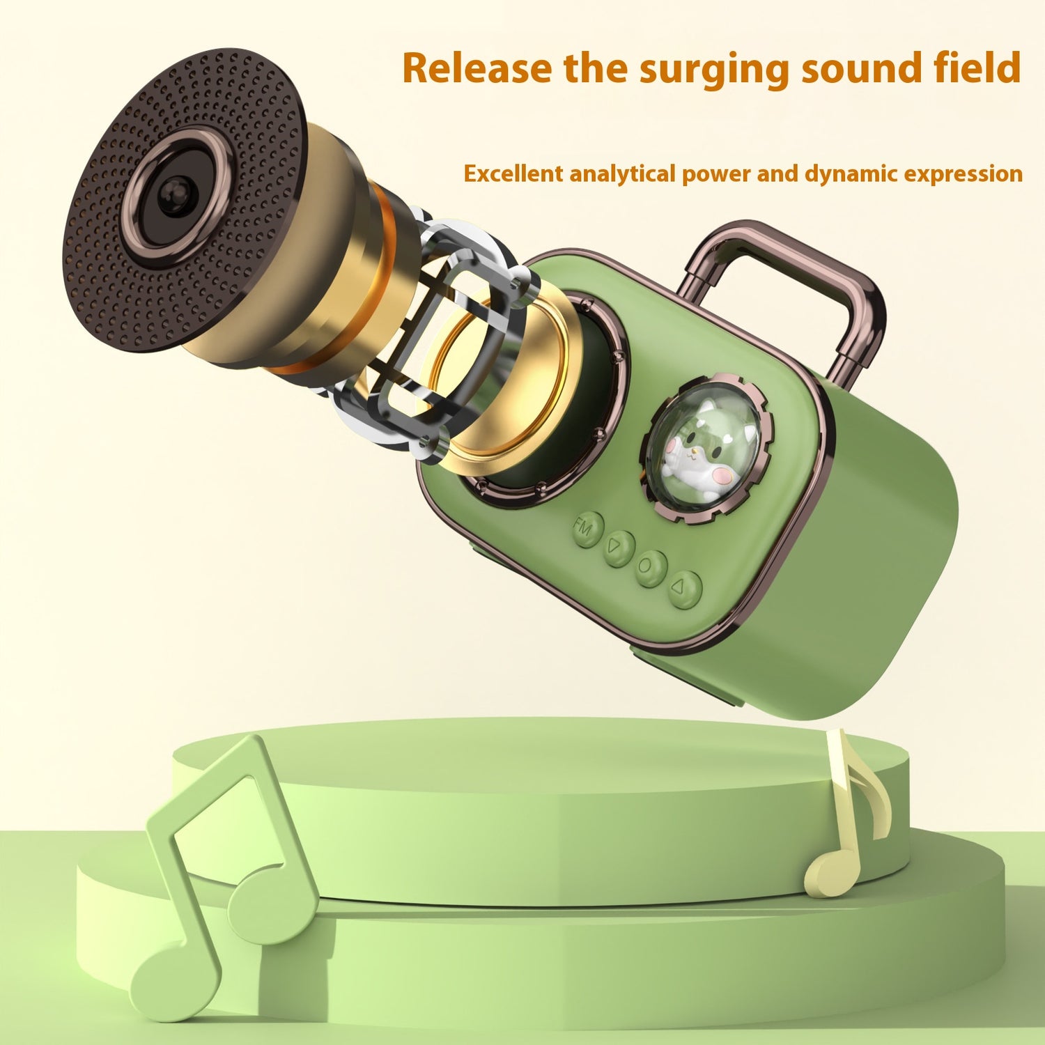 ZYVEXA Vintage BT Speaker