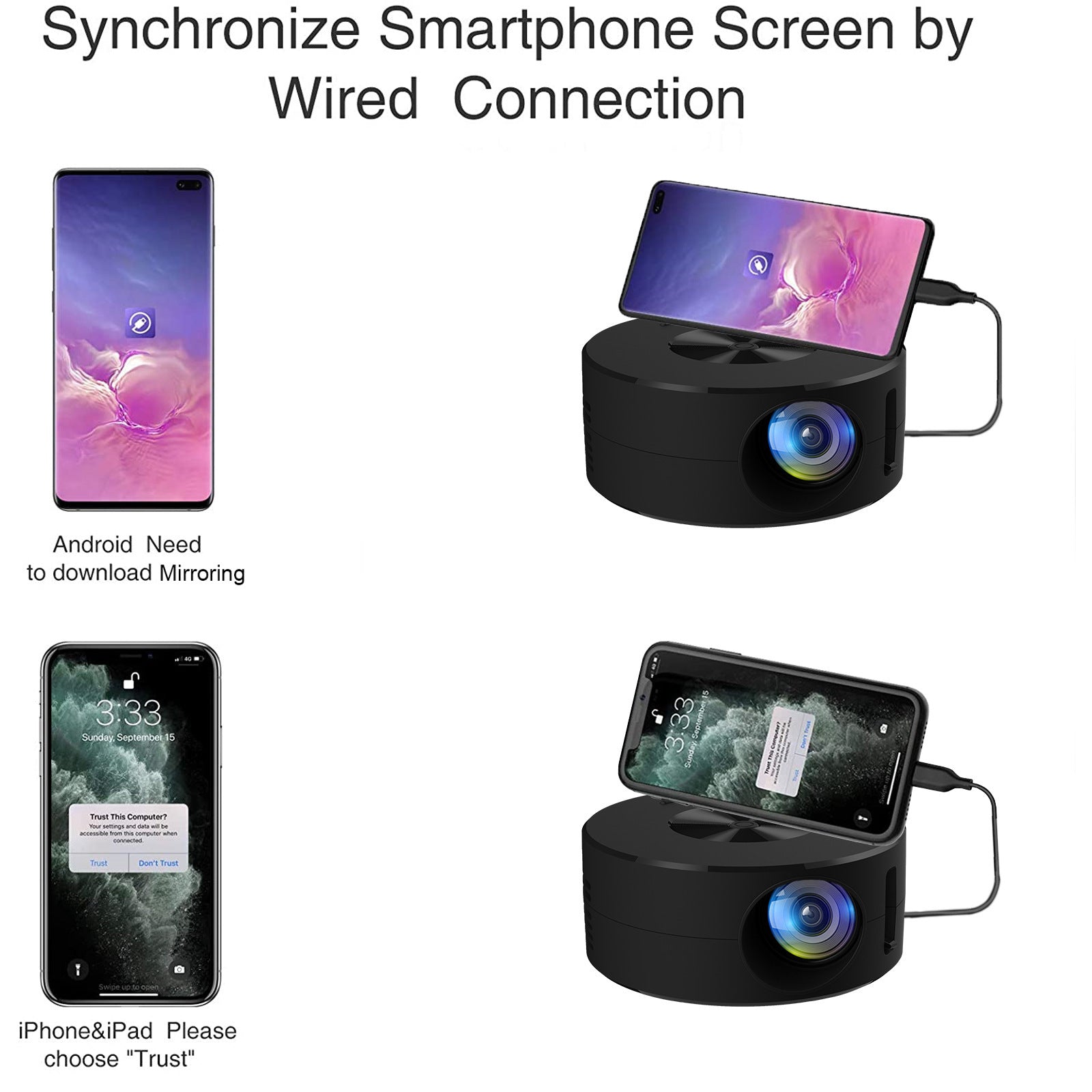 Smart WiFi Projector