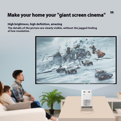 Outdoor movie projector