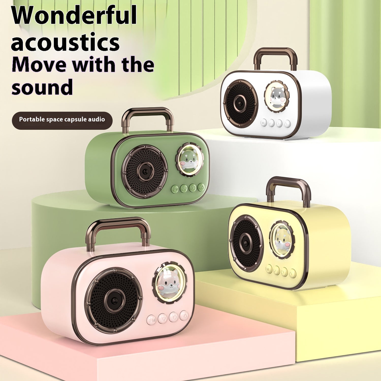 ZYVEXA Vintage BT Speaker