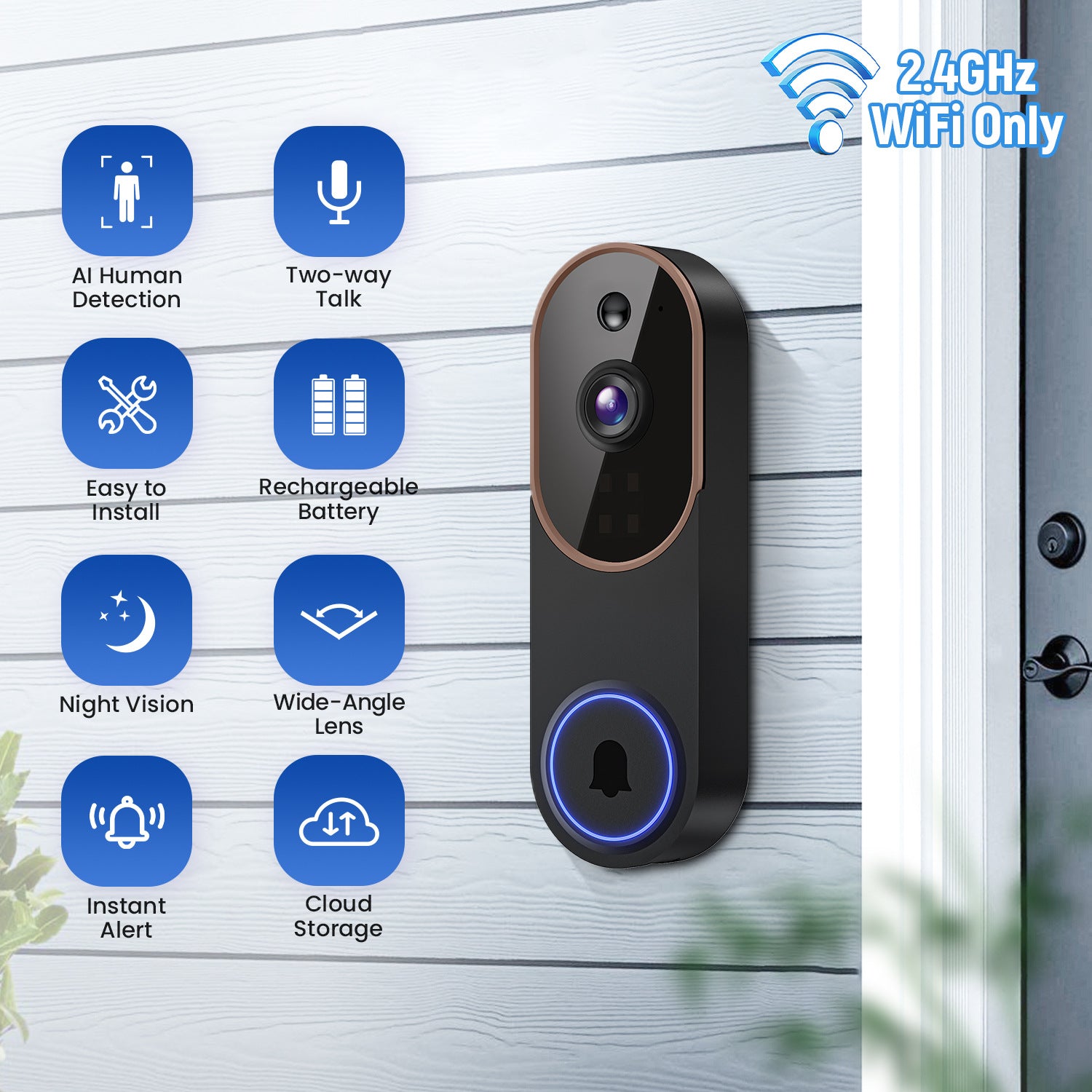 ZYVEXA VisionGuard Doorbell Pro